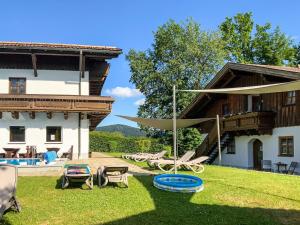 Zahrada ubytování Dreiländereck mit Sauna und Pool, Wohnung 403