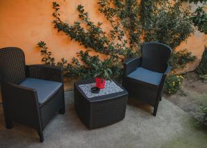 Posezení v ubytování Jes Apartments