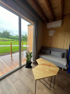 Balkón nebo terasa v ubytování Morska 2K
