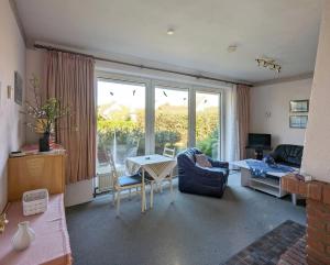 Ruang duduk di Ferienwohnungen Ingelore Kunze