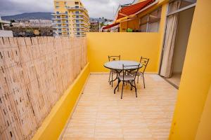 Balkon lub taras w obiekcie Increíble ático en Playa Martiánez