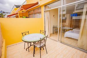 Balkon lub taras w obiekcie Increíble ático en Playa Martiánez