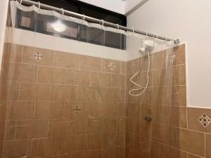 Koupelna v ubytování Apartamentos Trebol