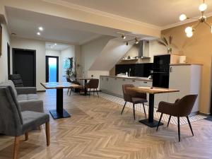 Dapur atau dapur kecil di Haus Anne