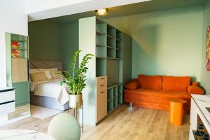 Postel nebo postele na pokoji v ubytování More Medici Apartments