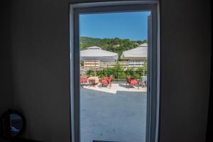 Un balcón o terraza en Apartmani DB na Limu, Prijepolje