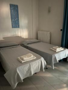 Postel nebo postele na pokoji v ubytování B&B Villa Méditerranée con parking space