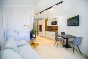 TV a/nebo společenská místnost v ubytování More Medici Apartments