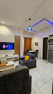 Η κουζίνα ή μικρή κουζίνα στο Sapphire Residences by Crystal