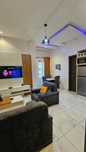 Η κουζίνα ή μικρή κουζίνα στο Sapphire Residences by Crystal