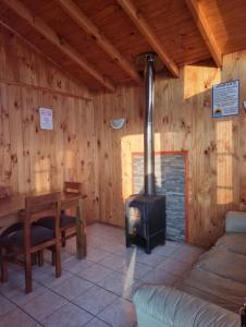 Posezení v ubytování Cabañas Soelafquen