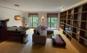 Posedenie v ubytovaní Luxury PRIMA Apartment City Nowy Świat