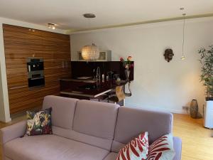 Posedenie v ubytovaní Luxury PRIMA Apartment City Nowy Świat