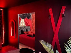 Posedenie v ubytovaní Suite Jeux d’Amour Jacuzzi / Love Room