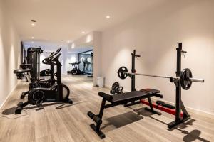 Fitness centrum a/nebo fitness zařízení v ubytování Un diamante de montaña l A Pie De Pistas De Esquí - Gimnasio - Sauna - Piscina l 6Pax l by BonesVacances