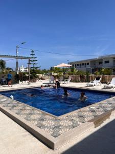 Bazén v ubytování Hosteria La Veleta, Playas nebo v jeho okolí