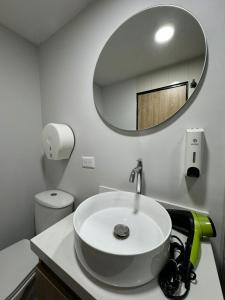 Kopalnica v nastanitvi Hostelfc Usaquen