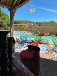 Piscine de l'établissement COUNTRY HOUSE La VILLAE ou située à proximité