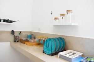 Kuchyň nebo kuchyňský kout v ubytování Casa Nueva Las Marías