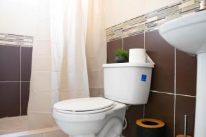 Koupelna v ubytování Casa Nueva Las Marías