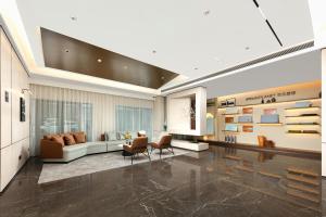 Area soggiorno di Atour Hotel Changsha South Station Guitang Metro Station