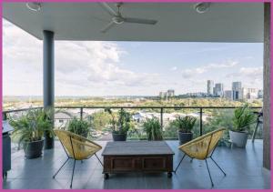 Balkon oz. terasa v nastanitvi Luxe On Duke