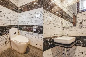 Koupelna v ubytování FabHotel SG5 Inn Suites-Yelahanka