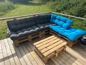 Posezení v ubytování Tinyhouse