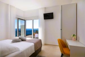 Posteľ alebo postele v izbe v ubytovaní Luxury Villa Dolce Vita, Sevid