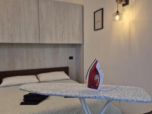 Postel nebo postele na pokoji v ubytování Casa Stile Libero 40 Arcore FS-GP Monza-Milano-Lecco