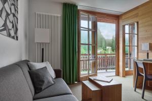 Istumisnurk majutusasutuses Falkensteiner Aktiv & Familienhotel Cristallo Superior