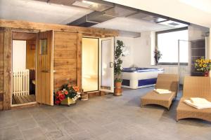 Posezení v ubytování Hotel Grohmann