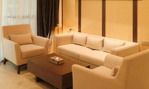 Posezení v ubytování MonMonBoutique Hotel