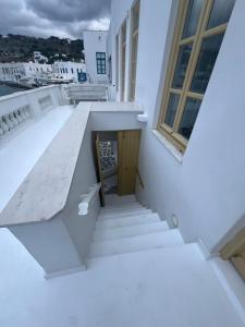 Balkón nebo terasa v ubytování Villa Kampani Sea View Villa Mykonos Town