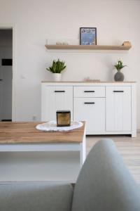Dapur atau dapur kecil di Apartament Wanessa