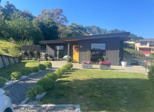 Zahrada ubytování Moana BnB, Picton