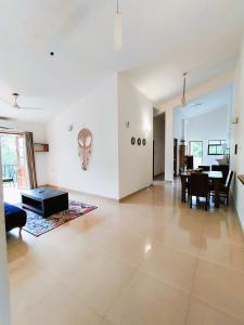 Χώρος καθιστικού στο Apartment Close to the Beach