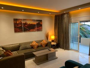 A seating area at Alrose