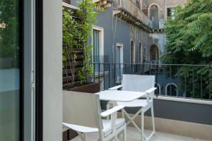 Balkón nebo terasa v ubytování Palazzo Sangiorgio