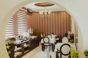Garni Hotel Biser的休息区