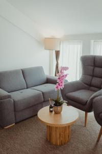 Garni Hotel Biser的休息区