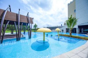 Bazén v ubytování Tunchang Xiangshan Yunju Hotel nebo v jeho okolí