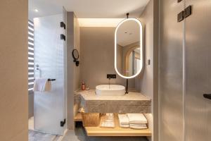 Koupelna v ubytování Tunchang Xiangshan Yunju Hotel