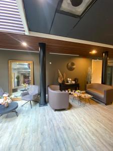 Posezení v ubytování Boshotel Overberg