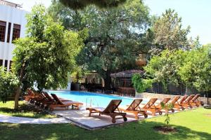 Πισίνα στο ή κοντά στο Meşe Hotel