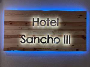 Certifikát, hodnocení, plakát nebo jiný dokument vystavený v ubytování Hotel Sancho III