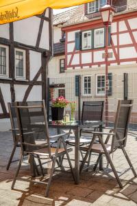 Patio nebo venkovní prostory v ubytování ACHAT Hotel Heppenheim
