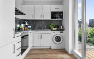 Una cocina o cocineta en Matrosenklause