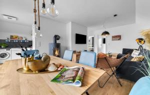 Η κουζίνα ή μικρή κουζίνα στο Meerverliebt