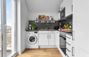 Η κουζίνα ή μικρή κουζίνα στο Meerverliebt